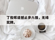 爱游戏平台官网下载电脑版-丁俊晖遗憾止步八强，无缘奖牌。