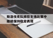 爱游戏ayx平台-斯洛伐克队将在主场比赛中继续保持稳定表现