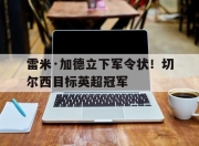 爱游戏平台官网下载电脑版-雷米·加德立下军令状！切尔西目标英超冠军
